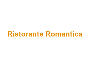Ristorante Romantica Logo