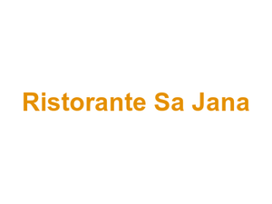 Ristorante Sa Jana Logo