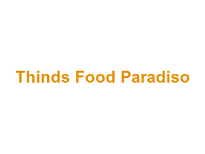 Thinds Food Paradiso Logo