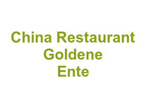 China Restaurant Goldene Ente Logo