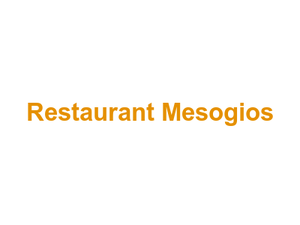 Restaurant Mesogios Logo