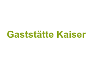 Gaststätte Kaiser Logo