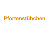 Pfortenstübchen Logo