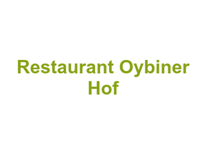 Restaurant Oybiner Hof Logo