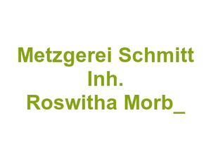 Metzgerei Schmitt Inh. Roswitha Morb_ Logo
