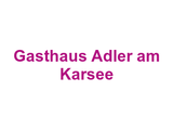 Gasthaus Adler am Karsee Logo