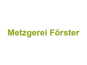 Metzgerei Förster Logo