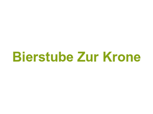 Bierstube Zur Krone Logo
