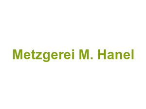 Metzgerei M. Hanel Logo