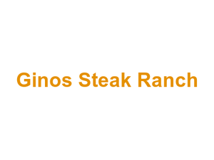 Ginos Steak Ranch Logo