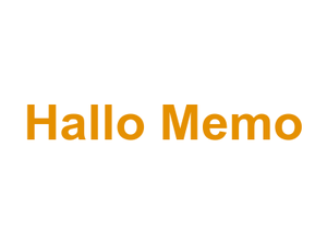 Hallo Memo Logo