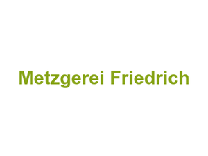Metzgerei Friedrich Logo