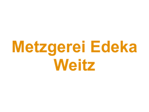 Metzgerei Edeka Weitz Logo