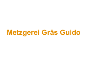 Metzgerei Gräs Guido Logo