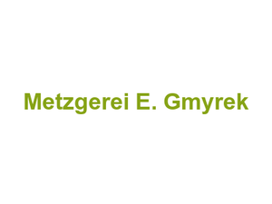 Metzgerei E. Gmyrek Logo