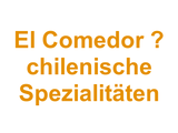 El Comedor – chilenische Spezialitäten Logo
