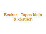 Becker - Tapas klein & köstlich Logo