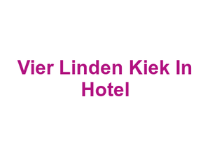Vier Linden Kiek In Hotel Logo