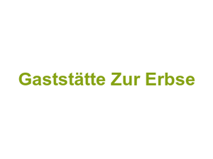 Gaststätte Zur Erbse Logo