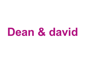 Dean & david Logo