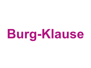 Burg-Klause Logo
