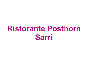 Ristorante Posthorn Sarri Logo