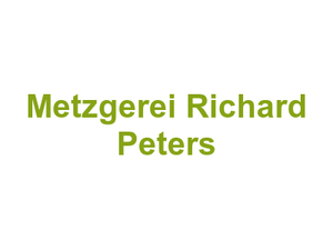 Metzgerei Richard Peters Logo