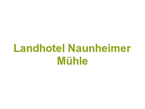Alte Lahnmühle im Landhotel Naunheimer Mühle Logo