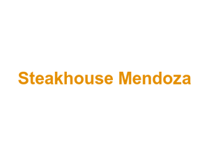 Steakhouse Mendoza Logo