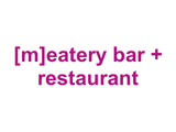 [m]eatery bar + restaurant Logo
